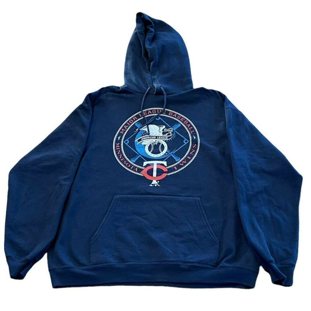 Vintage Majestic American League MLB Minnesota‎ Twins Sweatshirt Large